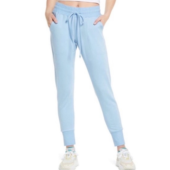 Free People Movement Jogger sweatpants light ice mint blue M - Picture 3 of 8
